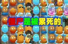 PVZ2：挑战只用坚果通关？僵尸直接牙啃没了