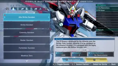 机动战士 GUNDAM SEED 激斗命运 复刻版游戏下载_机动战士 GUNDAM SEED 激斗命运 复刻版端游最新版免费下载截图-6