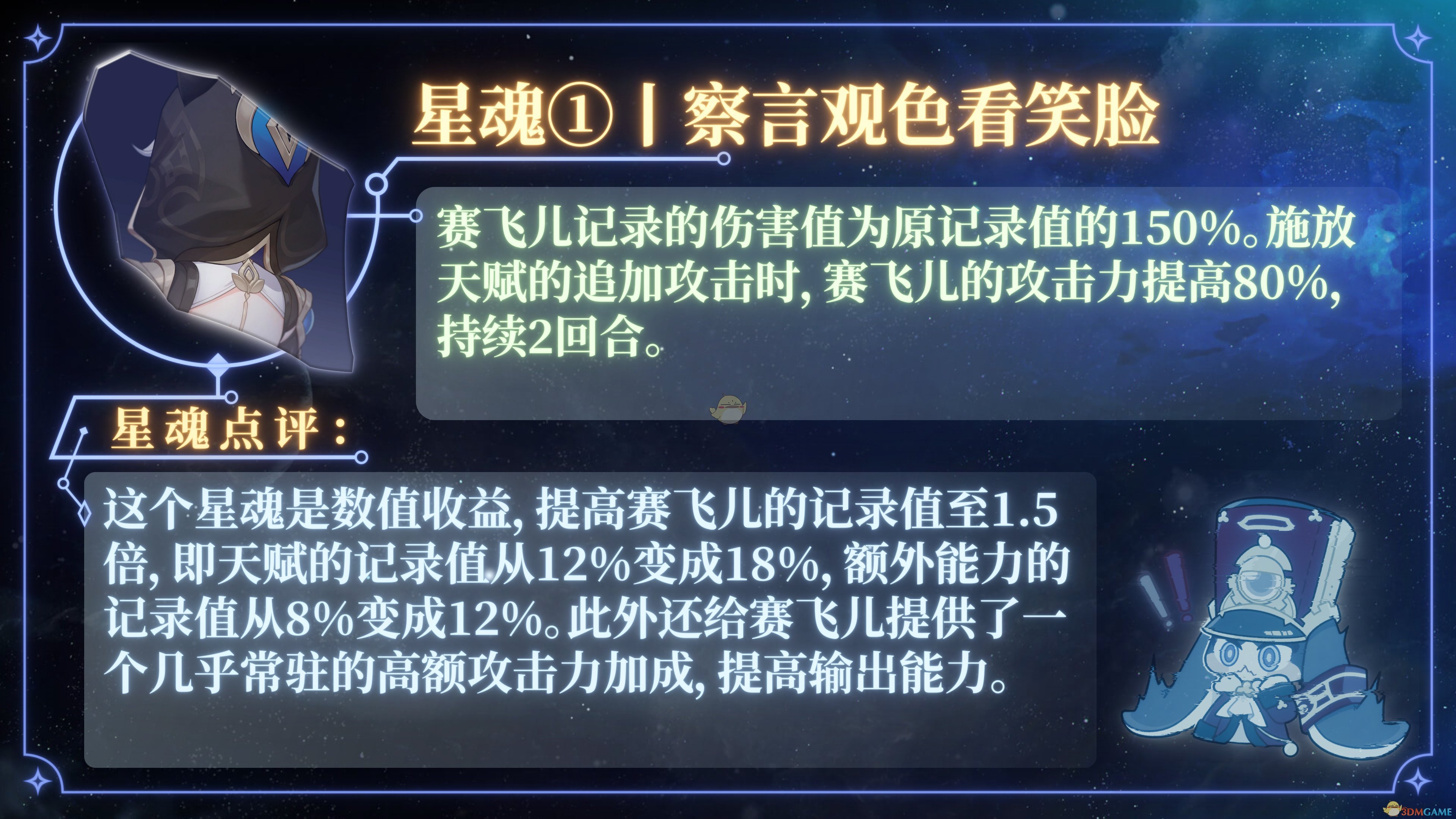 详细阅读:《崩坏:星穹铁道》赛飞儿星魂抽取建议一览 《崩坏:星穹铁道》赛飞儿星魂抽取建议一览