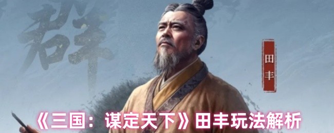 三国：谋定天下田丰玩法解析
